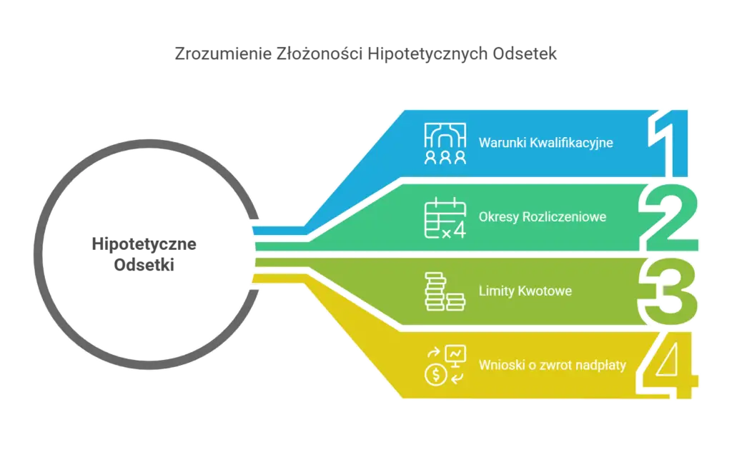 Kluczowe elementy odsetek hipotetycznych.