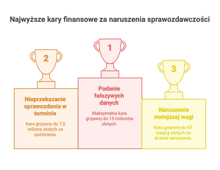 Jakie są konsekwencje nieprzestrzegania obowiązków raportowych w spółkach nieruchomościowych