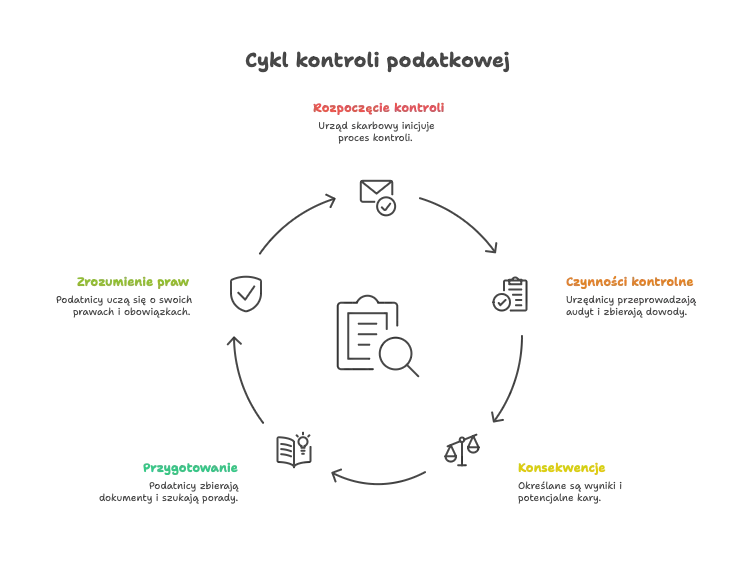 Cykl kontroli podatkowej